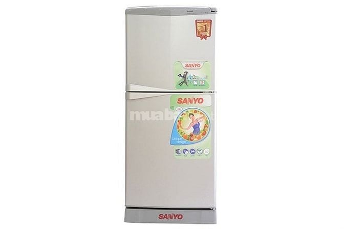 Bán tủ lạnh cũ Sanyo SR125PN, nguyên bản, chưa qua sửa chữa.