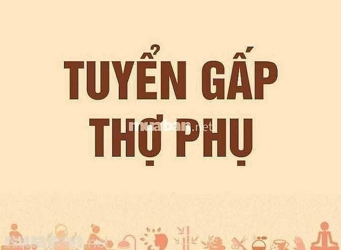 Tuyển thợ phụ biết gội sấy, lương từ 8-9 triệu, chưa biết được đào tạo