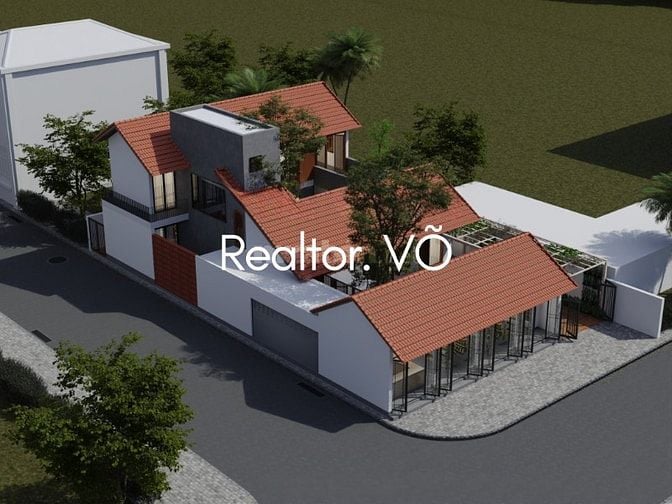 RealtorVO (NC) Bán lô biệt thự 1000m2 vuông vức ngay trung tâm.