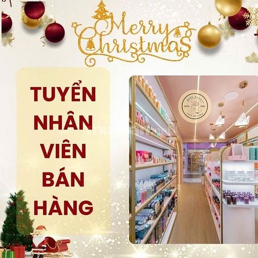 CẬN TẾT~Đại lí quận 12 tuyển nhân viên bán hàng làm thời vụ & xoay ca