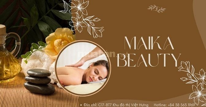 Tuyển kỹ thuật viên Massage, gội đầu dưỡng sinh + thợ tóc