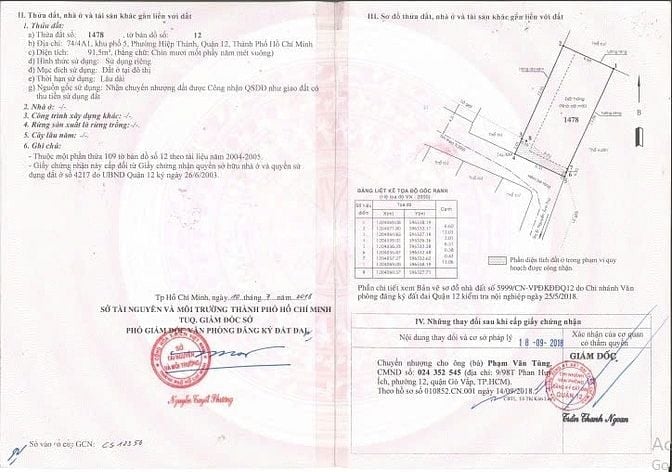 Nhà 91m2-4,4tỷ, hẻm ô tô Hiệp Thành 13, 3PN-2WC, để ở hoặc kinh doanh