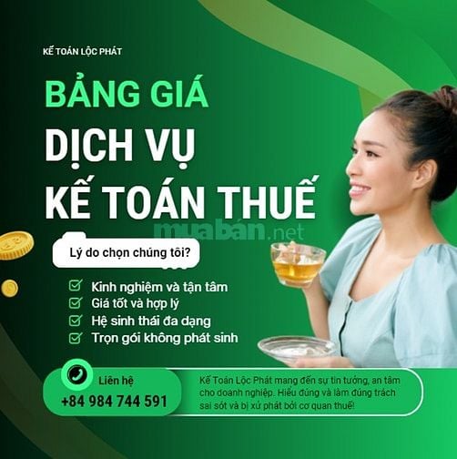 Nhận báo cáo thuế quý 4 và làm báo cáo năm 2024 trọn gói