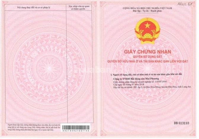 Chính chủ cần sang nhanh lô đất mặt tiền 11