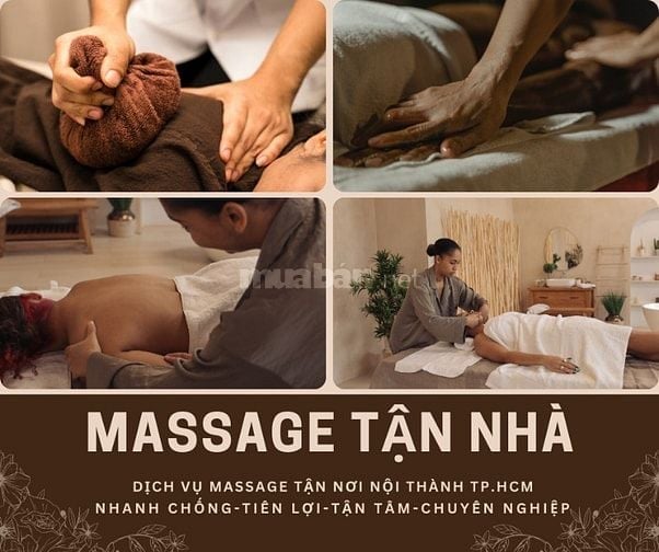 MASSAGE TẬN NƠI - GIÁ CHỈ TỪ 400K