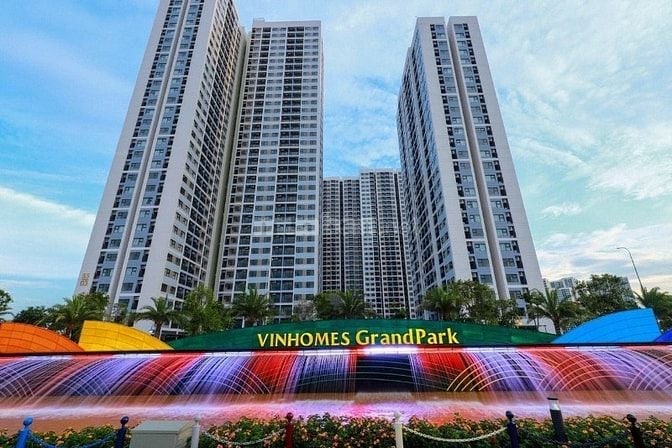 Cho thuê căn hộ S101 tầng 22 Vinhome Grand Park