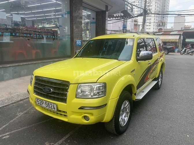 Bán xe ford EVEREST 8c số tự động máy dầu SX 2008 