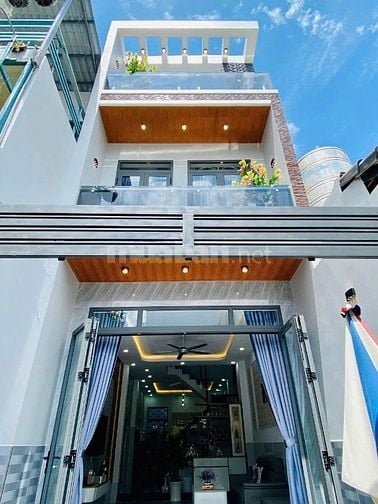 RAO BÁN nhà đẹp 3 tầng 72m2 Vạn Kiếp, Bình Thạnh. Cách cầu Bông 500m. 