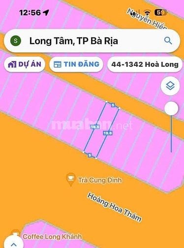 Bán đất khu Lan Anh, đường Hoàng Hoa Thám đất đẹp, mặt tiền đường