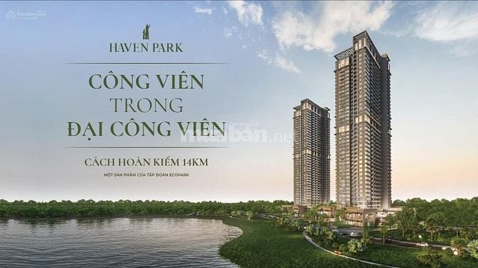 Cần bán CHCC Cao Cấp( Ecopark- Tòa Hevenpark- 121m, 3 ngủ, Căn góc.