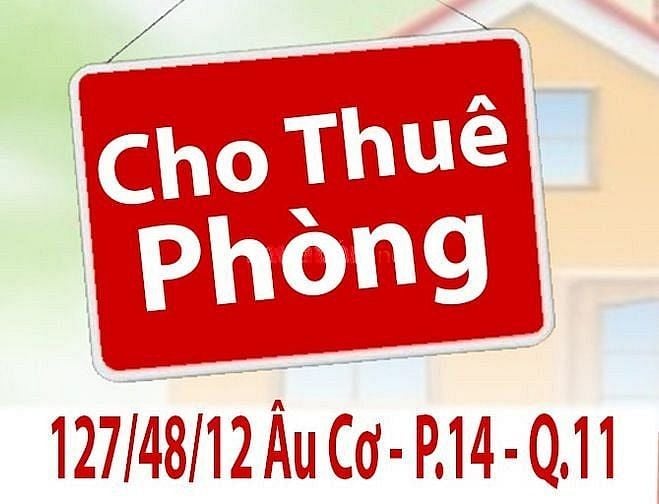 Cho Thuê Phòng số 127/48/12 Âu Cơ, P.14, Q.11 - dt: 16 m2, có máy lạnh