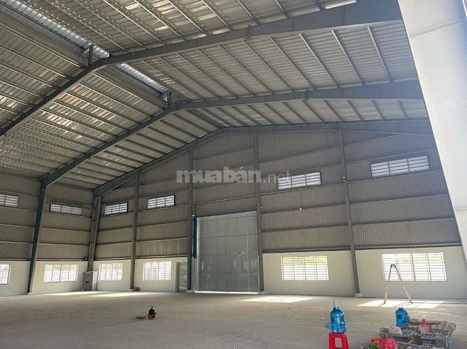 Cho thuê kho xưởng sản xuất mới xây, Long An ,KV: 4.000m2, X: 1.050m2