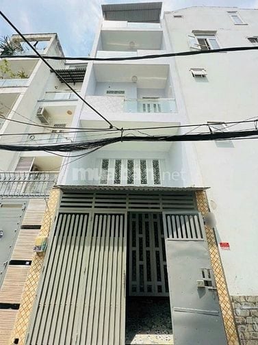 Bán nhà hẻm xe hơi thông Nguyễn Văn Công,F3,dt 4x13m, đúc 5 tầng