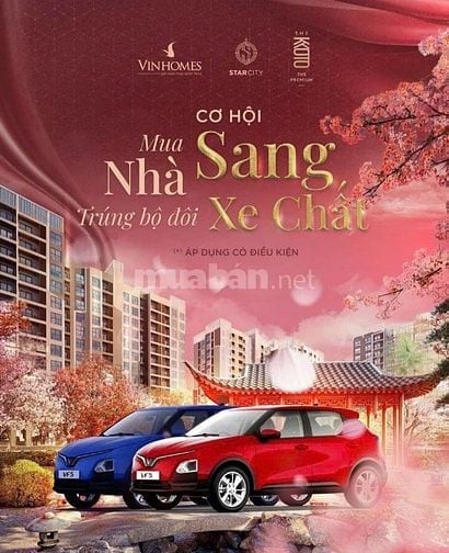 Sở hữu căn hộ cao cấp Vinhome Thanh Hoá Nhận ngay VF3  