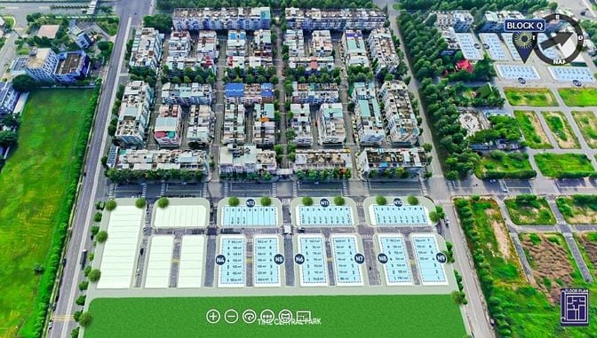 Nhà phố thương mại Uni Complex 2 măt tiền đường