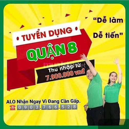 Em cần 2 Nam Nữ LĐPT. không cần bằng cấp .ưu tiên người lớn tuổi 