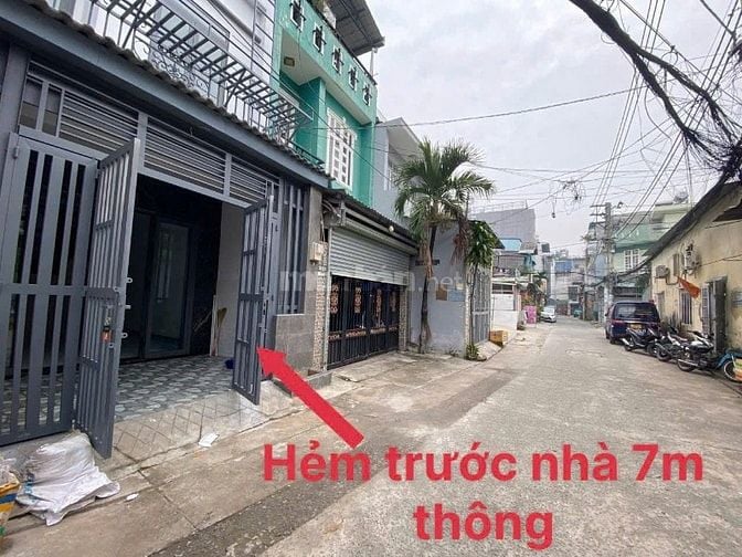 Nhà 3PN hẻm 7m Tân Túc 5x12.6 1.2 tỷ buông sổ