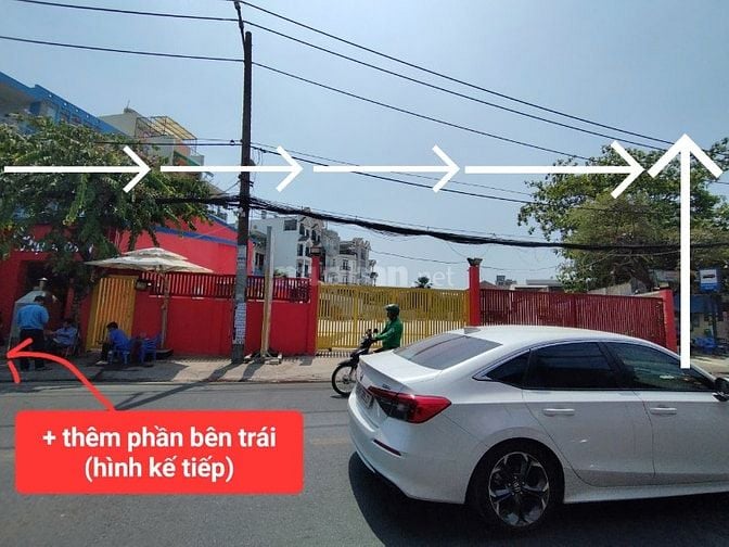 Cho thuê đất 2 Mặt Tiền: 8 Phan Huy Ích Tân Bình 34x80 (DT:2.057m2)