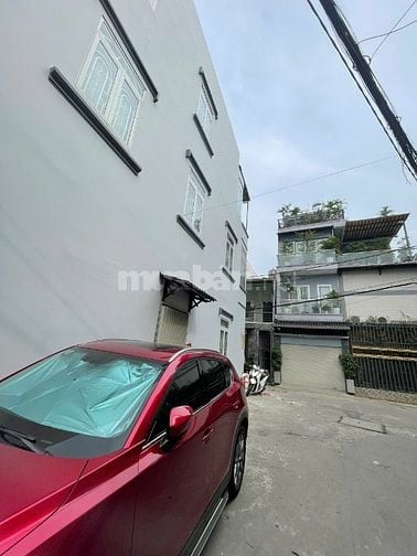 Hẻm xe hơi 3 mặt tiền VIP-căn góc thoáng-cho thuê 27Tr/Tháng-gần chợ