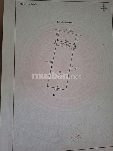 Nhà Hẽm 5m Phú Thọ Hòa 4.2x13 55m2 CN 3 Lầu ST Giá 5 Tỷ Nhỉn Hình Thật