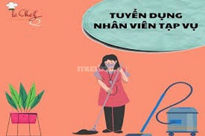 Cần tuyển gấp tạp vụ Nam - Nữ làm tại nhà máy , KCN Visip, TP mới BD