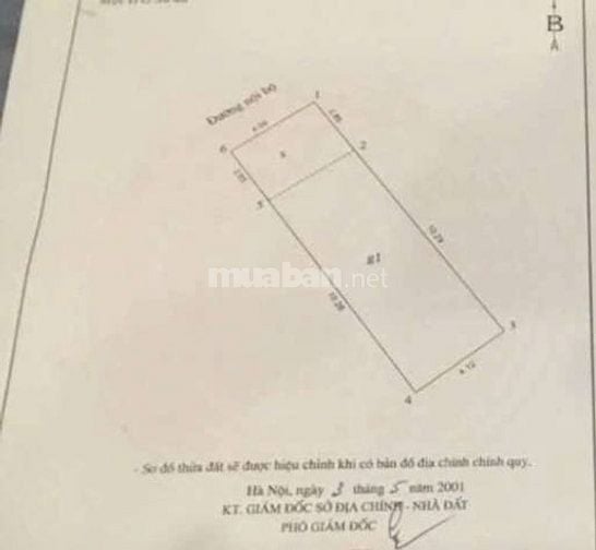 Chính chủ gửi bán nhà khu PL quân đội tổng cục 2 ngõ 105 Xuân La 55m2