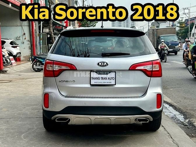 Cần bán Kia Sorento đời 2018 một chủ mua mới từ đầu. Odo 43.000km