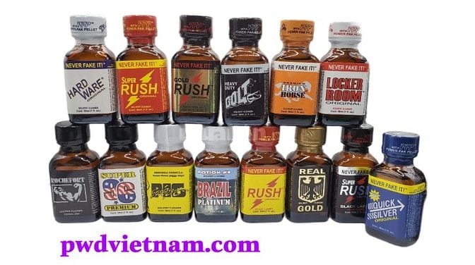 Popper Mỹ giá sỉ 330k/chai 10ml và 480k/chai 30ml