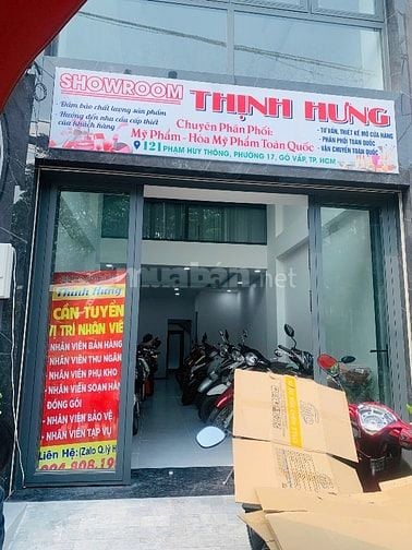 Cần nhân viên đóng gói mỹ phẩm và nước hoa tại Showroom ở Gò Vấp