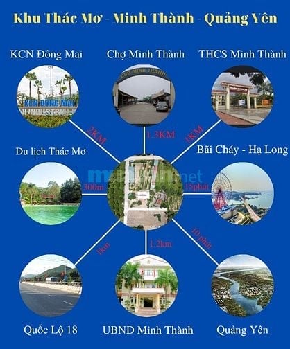 Bán đất tại Minh Thành, Quảng Yên, Quảng Ninh gần KCN Đông Mai giá tốt