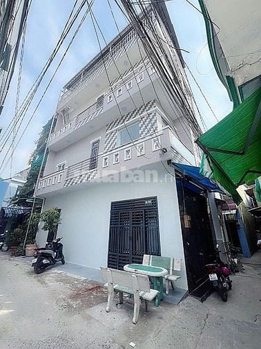 4 tầng đúc thật Căn góc Mễ Cốc P15 Q8 38,9m2 shr gần Chợ Vạn Nguyên