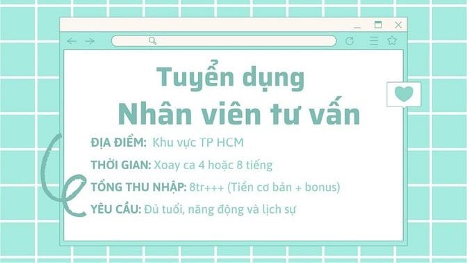 Việc làm bán hàng thời vụ dịp tết ở khu vực Tp HCM