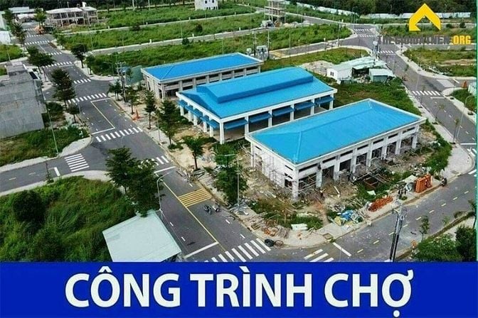 Lô đất 80 m2 KDC smart city Tân Lập Bình Dương, chỉ 2 tỷ 850 sổ sẵn 