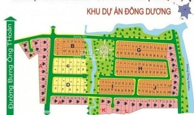 Chủ gửi bán một số lô đất thuộc dự án Đông Dương, Phú Hữu, Quận 9