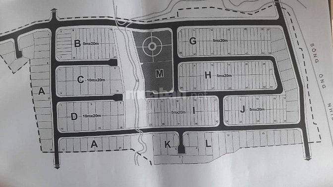 Cần bán 2 nền biệt thự 10x20m(200m2) tại KDC Đông Dương Q9 giá 32tr/m2