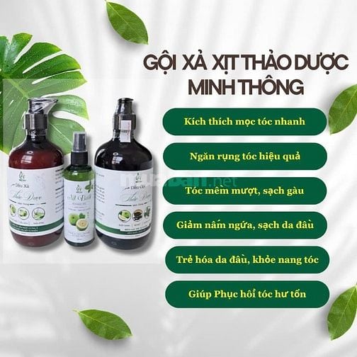 Dầu gội thảo dược cho Phụ Nữ Sau Sinh. Mua 1 tặng 2