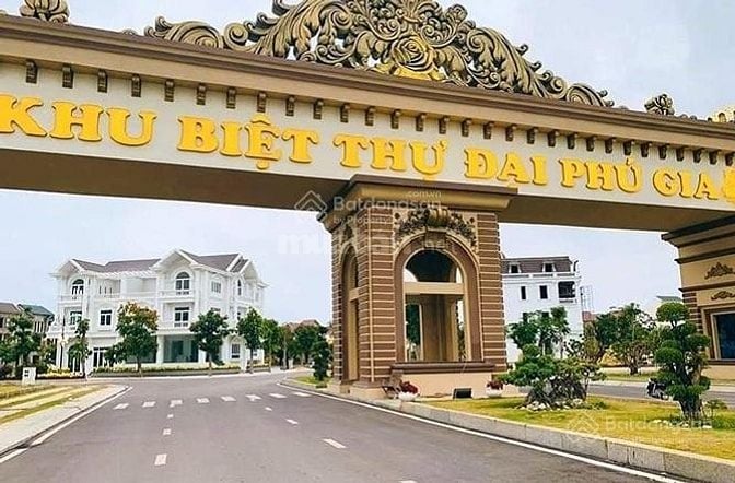  ĐẤT VÍP GIẢM MẠNH : CẦN BÁN 5 BẤT ĐỘNG SẢN MẶT TIỀN KHU BIỆT THỰ ĐẠI 