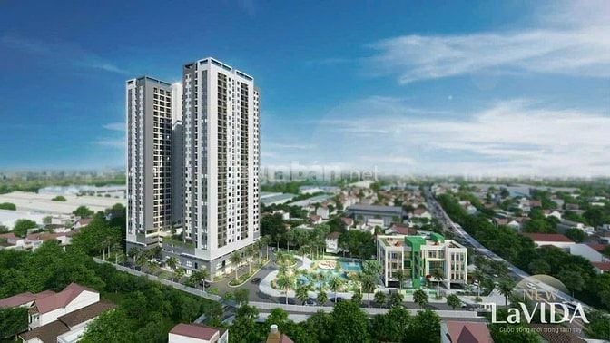 Cho thuê căn hộ New Lavida giá 4TR, mặt tiền đường DT743