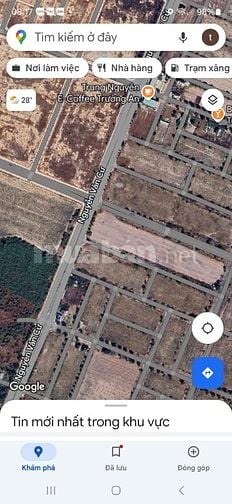 Bán quỹ đất 4 mặt tiền Nguyễn Văn Cừ huyện Nhơn Trạch Đồng  Nai 130 tỷ