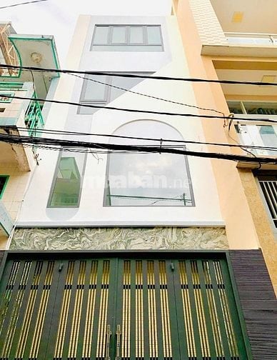 Nhà mới,Hẻm xe hơi,Bửu Đình-Hậu Giang,5Tầng,3PN,4WC,khu buôn bán 