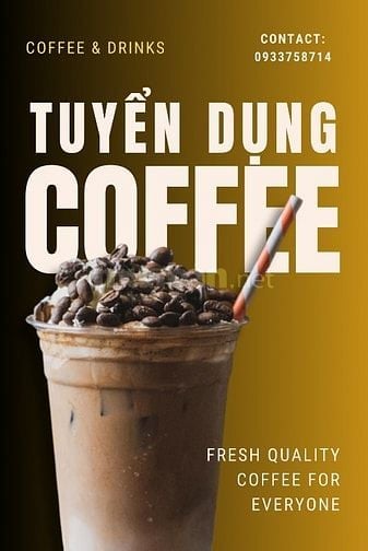 VIỆC LÀM PARTTIME BÁN COFFEE TẠI GÒ VẤP, TÂN BÌNH