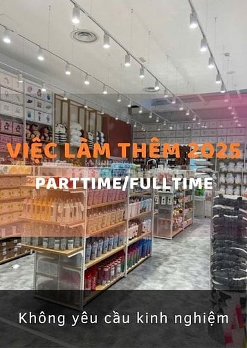 Việc làm năm 2025 - Tuyển nhân viên bán hàng tại store