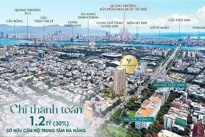 Bán Căn hộ cao cấp The Vista Residence, CHỈ TỪ 1 TỶ 3