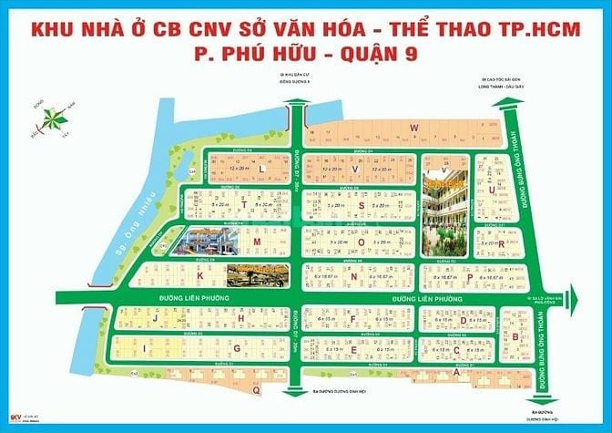 Bán đất dự án Sở Văn Hóa, Quận 9 giá rẻ chỉ 62,5tr/m2