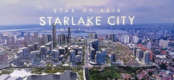  Bán biệt thự song lập khu đô thị Starlake Tây Hồ Tây. DT 216m. 220m