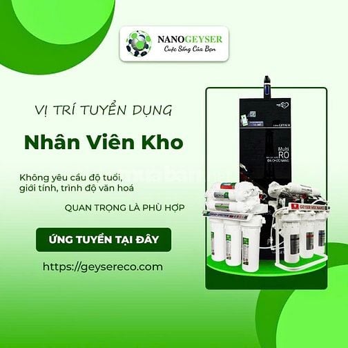 Nhân viên bộ phận kho hàng . ( 3 người)