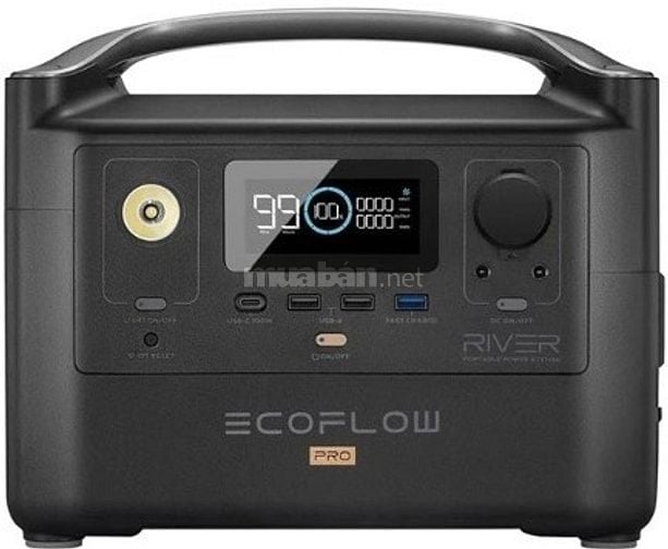 Trạm điện di động hàng Mỹ thương hiệu Ecoflow