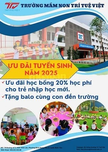 CẦN TUYỂN GIÁO VIÊN MẦM NON CÓ BẰNG SƯ PHẠM MẦM NON