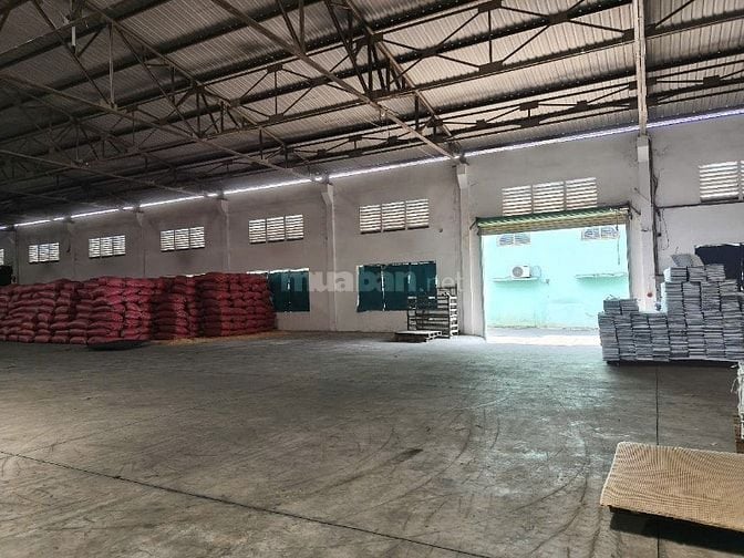 Cho thuê kho xưởng Hương Lộ 2, Bình Tân,diện tích :1.200m2,giá :75k/m2