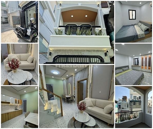 LUXURY HOUSE-Nhà 2lầu xách vali ở hẻm trước nhà 6m khuVIP Phan Văn Trị